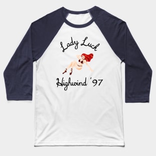 Lady Luck HighWind (Final Fantasy VII) Baseball T-Shirt